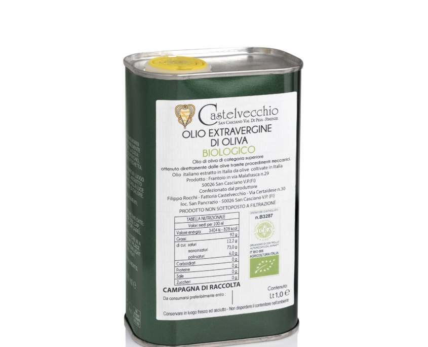 ORGANIC EXTRA VIRGIN OLIVE OIL – CASTELVECCHIO | FATTORIA CASTELVECCHIO ...